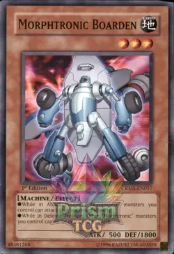 1st Ed Morphtronic Boarden CRMS-EN017 Yugioh - Image 1