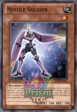 1st Ed Needle Soldier STBL-EN004 Yugioh - Image 1