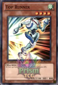 1st Ed Top Runner STOR-EN005 Yugioh - Image 1