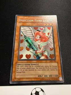 Injection Fairy Lily - Secret Rare LOD-100 - LP - YuGiOh - Image 2