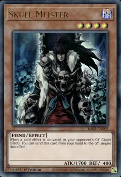 Skull Meister - Ultra Rare 1st Edition RA02-EN005 - NM - YuGiOh - Image 1