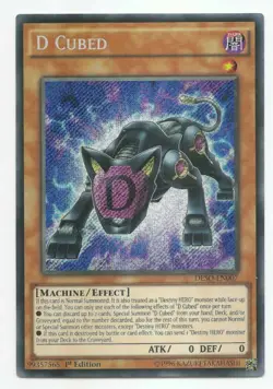 D Cubed - DESO-EN007 - Secret Rare - 1st Edition - Yugioh - Image 1