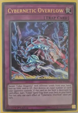 YuGiOh Cybernetic Overflow Ultra Rare 1st Edition DUOV-EN100 - Image 1