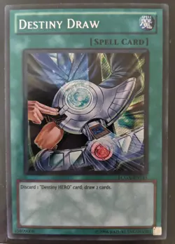 YuGiOh Destiny Draw Secret Rare LCGX-EN145/RYMP-EN037 - Image 1
