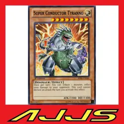 YuGiOh - Super Conductor Tyranno - SD09-EN001 - Ultra Rare 1st Edition - NM/M - Image 1