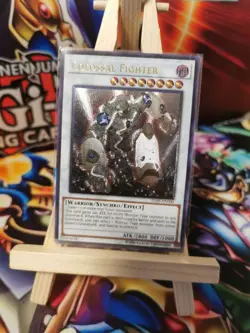 CUSTOM YuGiOh Nimm 3 zahl 2 Colossal Fighter Kolossaler KampferULTIMATE RARE - Image 3