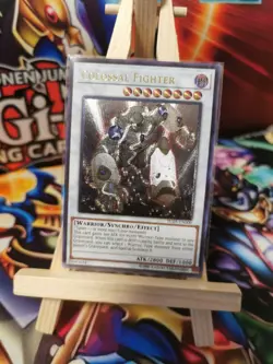 CUSTOM YuGiOh Nimm 3 zahl 2 Colossal Fighter Kolossaler KampferULTIMATE RARE - Image 4