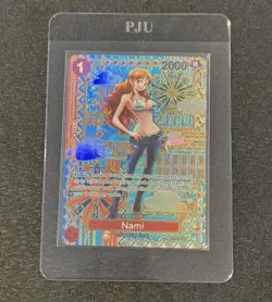 One Piece TCG Nami (SP) OP01-016 Awakening of the New Era Foil OP05 - Image 1