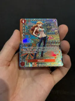 One Piece TCG Nami (SP) OP01-016 Awakening of the New Era Foil OP05 - Image 4