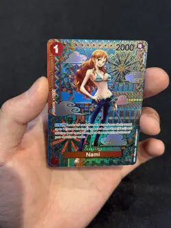 One Piece TCG Nami (SP) OP01-016 Awakening of the New Era Foil OP05 - Image 5
