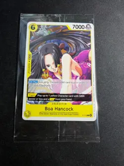 Boa Hancock - P-115 + Luffy Rainbow - promo sealed - ENG english One Piece - Image 1
