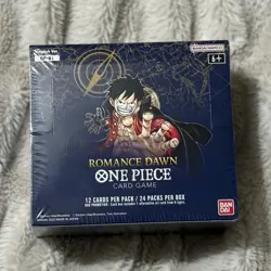 One Piece TCG OP-01 Romance Dawn Blue Bottom Booster Box SEALED ENGLISH - Image 1