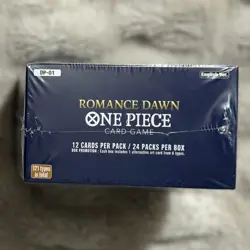One Piece TCG OP-01 Romance Dawn Blue Bottom Booster Box SEALED ENGLISH - Image 3