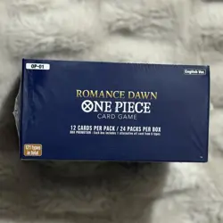 One Piece TCG OP-01 Romance Dawn Blue Bottom Booster Box SEALED ENGLISH - Image 5