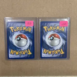 2 Pokemon Cards. Rare To Super Rare Holo. Tyranitar & Meowth 2005 & 2011 - Image 2