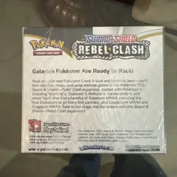Pokemon Rebel Clash Booster Box Sword and Shield Trading Card Game 820650816819 - Image 3