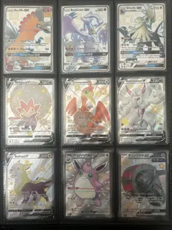 Large Pokemon Cards Lot Shiny Gx, Shiny V, And Full Arts , And Ir’s READ DESC - Image 1