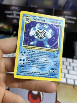 #3 Poliwrath 15/130 Base Set 2 2000 Holo Rare WOTC Pokemon Card TCG - Image 5
