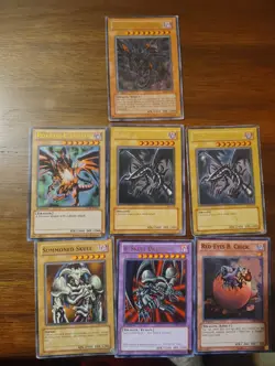 Yu-Gi-Oh Card Lot Red Eye Black Dragon Edition. (Damaged) Read Description - Image 3