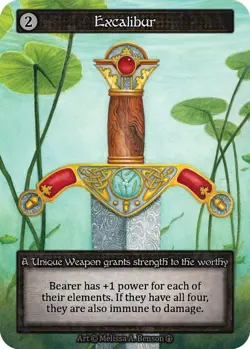 Sorcery Excalibur Unique Non-Foil Arthurian Legends - Image 1