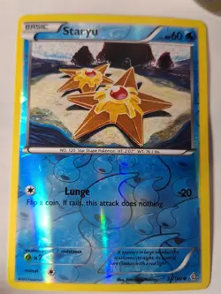 Staryu 32/160 XY Primal Clash Reverse Pokemon Holo Foil Nice! - Image 2