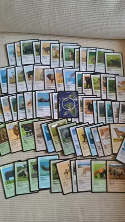 Cards Life TCG Mammals 1st Edition - Full Set of Commons & Uncommons- 26 - 100 - Image 1