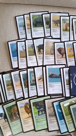 Cards Life TCG Mammals 1st Edition - Full Set of Commons & Uncommons- 26 - 100 - Image 3