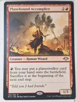 Planebound Accomplice - Modern Horizons - Magic the Gathering MTG Nice! - Image 1