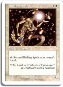 Blinking Spirit ~ Moderately Played Battle Royale MTG Magic UltimateMTG White Ca - Image 1