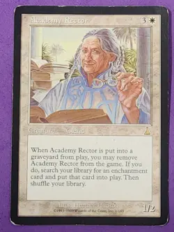MTG Magic the Gathering - Academy Rector - Urza's Destiny MP (Moderately Played) - Image 1