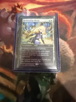 MTG Sheltered by Ghosts PROMO FOIL (Anime) - Image 1