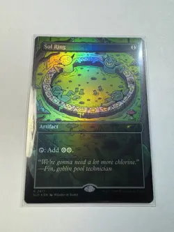 Sol Ring 2417 Foil Secret Lair Goblin Storm - MTG - Image 1