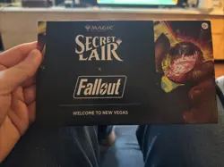 MTG Secret Lair x Fallout: Welcome To New Vegas *NON-FOIL* FAST SHIP - Image 1
