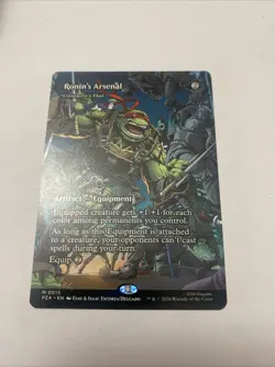 Ronin's Arsenal - Conqueror's Flail (Borderless) TMNT Source Material Regular - Image 1