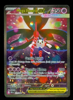 Pokemon MEGA FLOETTE EX 117/086 - Chaos Rising - SPECIAL ILLUSTRATION - Card A - Image 1