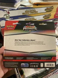 🔥Pokemon S&V: Prismatic Evolutions - EEVEE BLISTER PACK (2 Boosters, Coin+)🔥 - Image 2