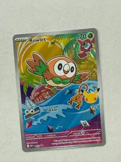 Rowlet 043 Holo Promo ME: Mega Evolution Promo Pokemon Near Mint - Image 1