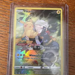Pokemon TCG: Lost Origin TG05/TG30 -PIKACHU- Trainor Gallery Holo Rare - Image 1