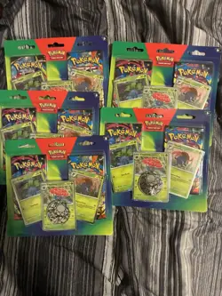 Pokemon TCG Phantasmal Flames / Mega Evolution 2 Pack Blisters Lot Of 5 New - Image 1