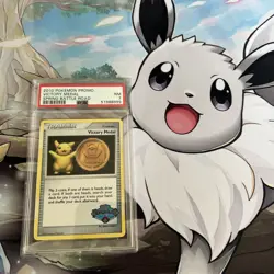 Pokemon 2007 Pikachu Promo - Victory Medal - Spring Battle Road - PSA 7 - Image 1