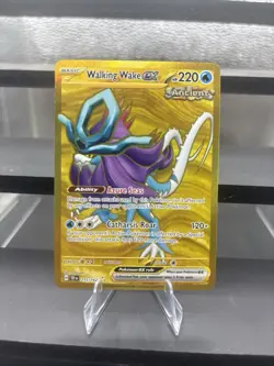 Walking Wake EX 215/162 Pokemon TCG Temporal Forces Gold Hyper Rare English - Image 1