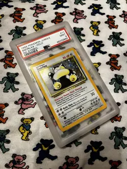 POKEMON TCG - Snorlax Jungle (Holo) 11/64 - No Symbol - PSA 9 - Image 1