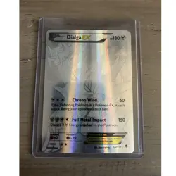 Pokemon TCG Dialga EX 122/119 XY Phantom Forces Full Art Holo Secret Rare Eng - Image 1