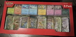 2025 Pokemon Prismatic Evolutions Mini Tins 8-Pack (Costco Exclusive) 🔥 - Image 1