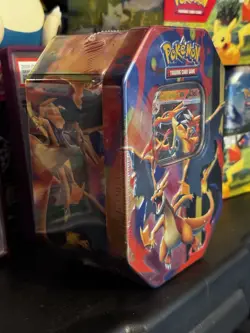 Pokemon TCG: Mega Charizard Y ex Tin, Brand New/Factory Sealed ✅ - Image 3