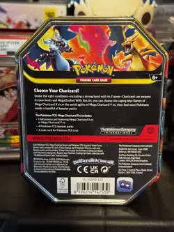 Pokemon TCG: Mega Charizard Y ex Tin, Brand New/Factory Sealed ✅ - Image 4