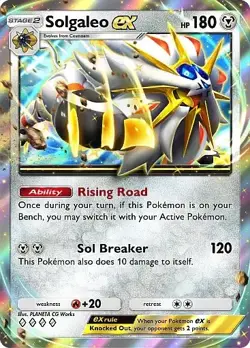 Pokemon TCG Pocket - Solgaleo ex Full Art / Rainbow (English) - Image 3