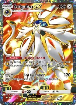Pokemon TCG Pocket - Solgaleo ex Full Art / Rainbow (English) - Image 4