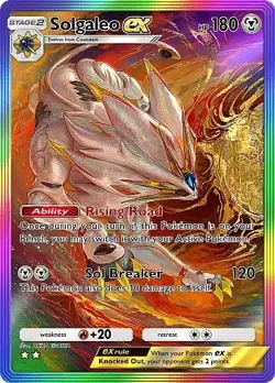 Pokemon TCG Pocket - Solgaleo ex Full Art / Rainbow (English) - Image 5