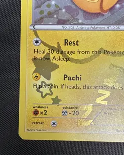 Dedenne RC10/RC32 Generations: Radiant Collection Pokemon LP Holo - Image 5